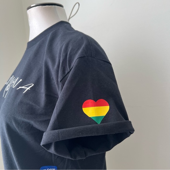 BOLIVIANA Graphic tee t-shirt Short Sleeve in Black PERSONALIZED - Picture 4 of 6